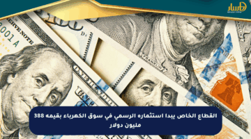القطاع الخاص يبدأ استثماره الرسمي في سوق الكهرباء بقيمة 388 مليون دولار